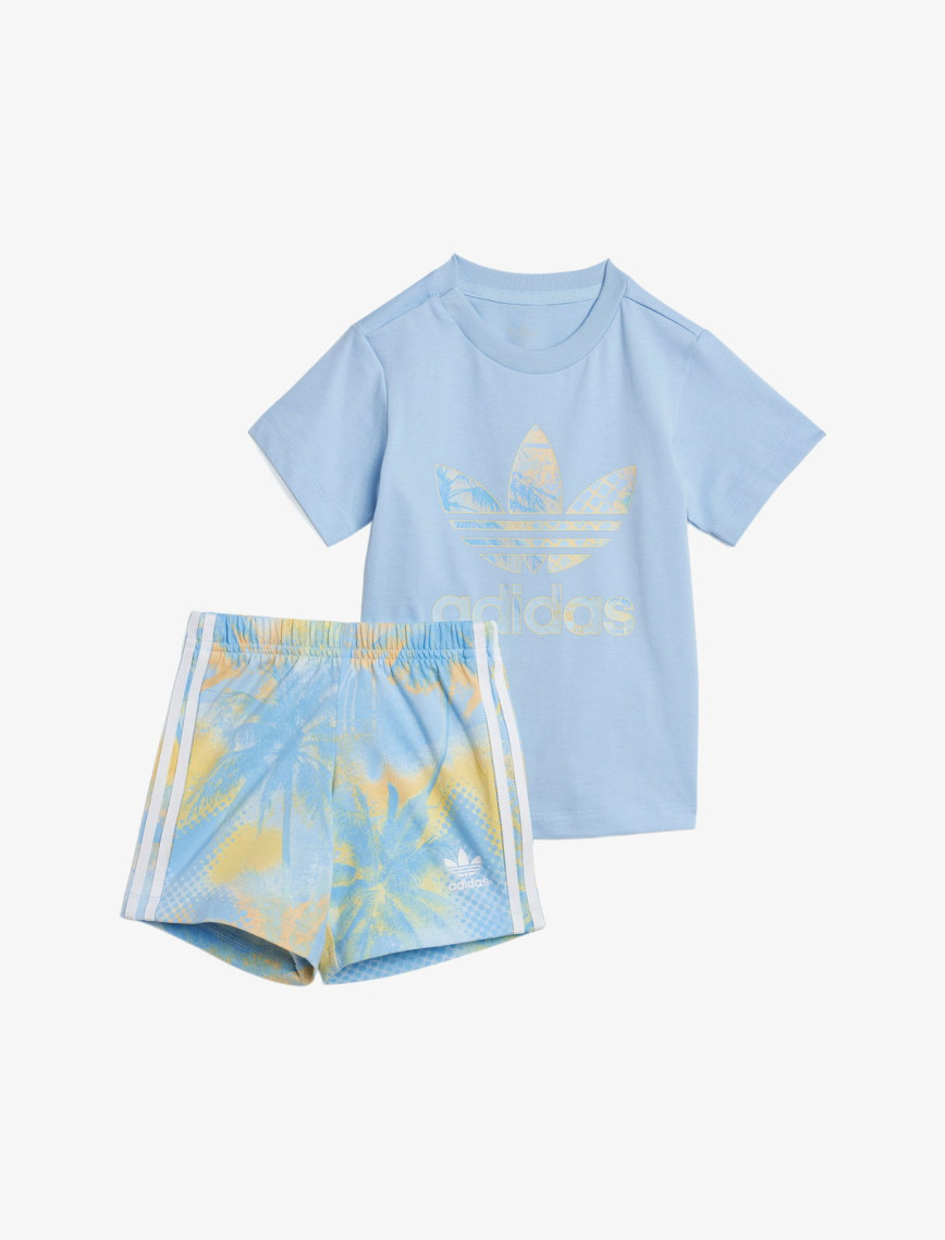 adidas Originals Çocuk Mavi Şort Takım adidas Originals Çocuk Mavi Şort Takım