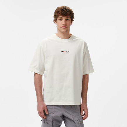 UNITED4 Erkek Bej T-Shirt UNITED4 Erkek Bej T-Shirt