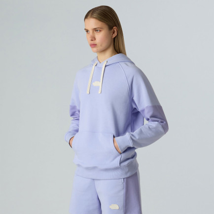 The North Face Terry Relaxed Kadın Mavi Outdoor Sweatshirt The North Face Terry Relaxed Kadın Mavi Outdoor Sweatshirt