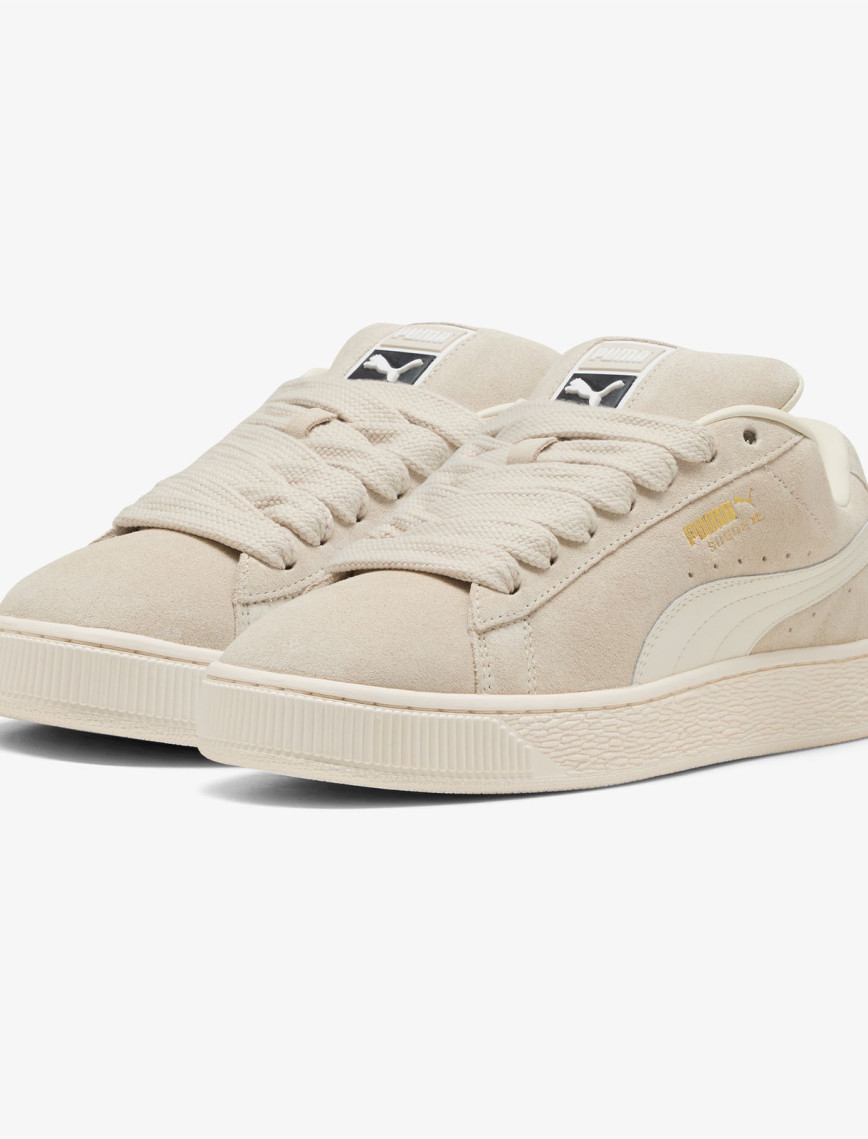 Puma Suede XL Unisex Bej Spor Ayakkabı Puma Suede XL Unisex Bej Spor Ayakkabı