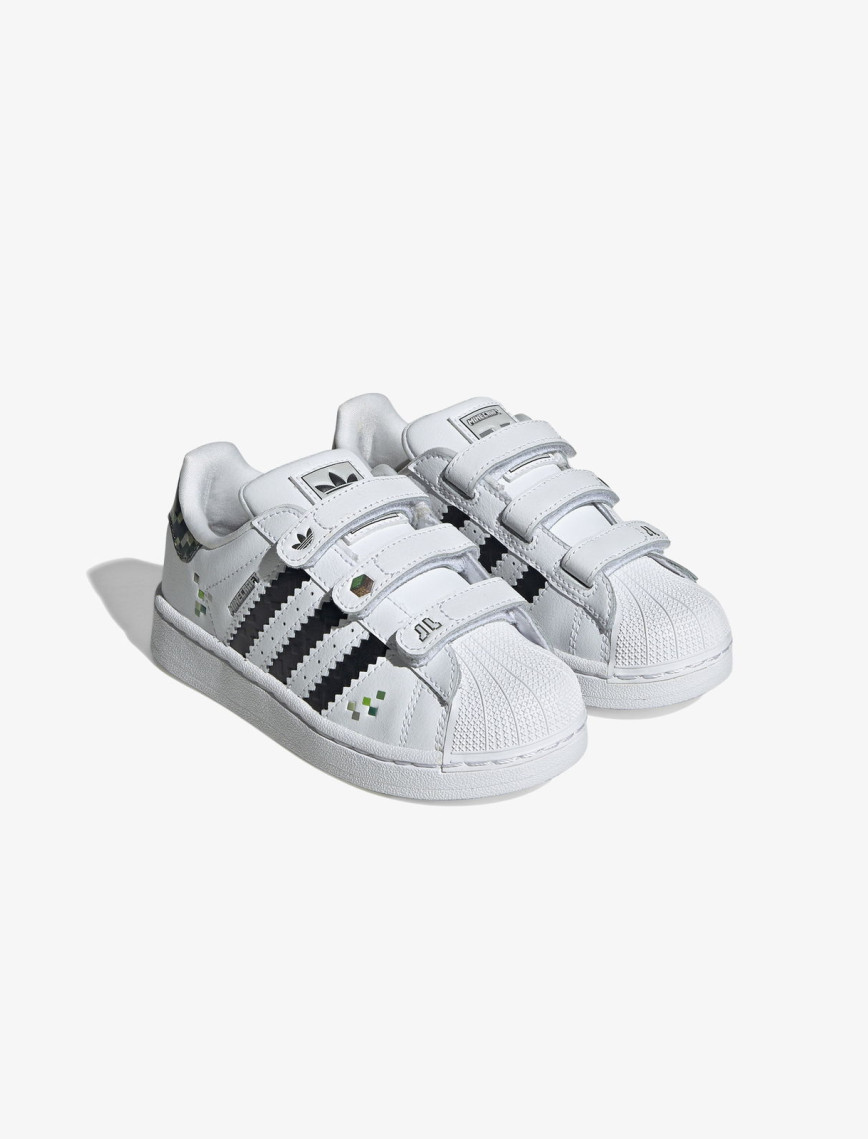 adidas Originals Superstar II X Minecraft Beyaz Çocuk Spor Ayakkabı adidas Originals Superstar II X Minecraft Beyaz Çocuk Spor Ayakkabı