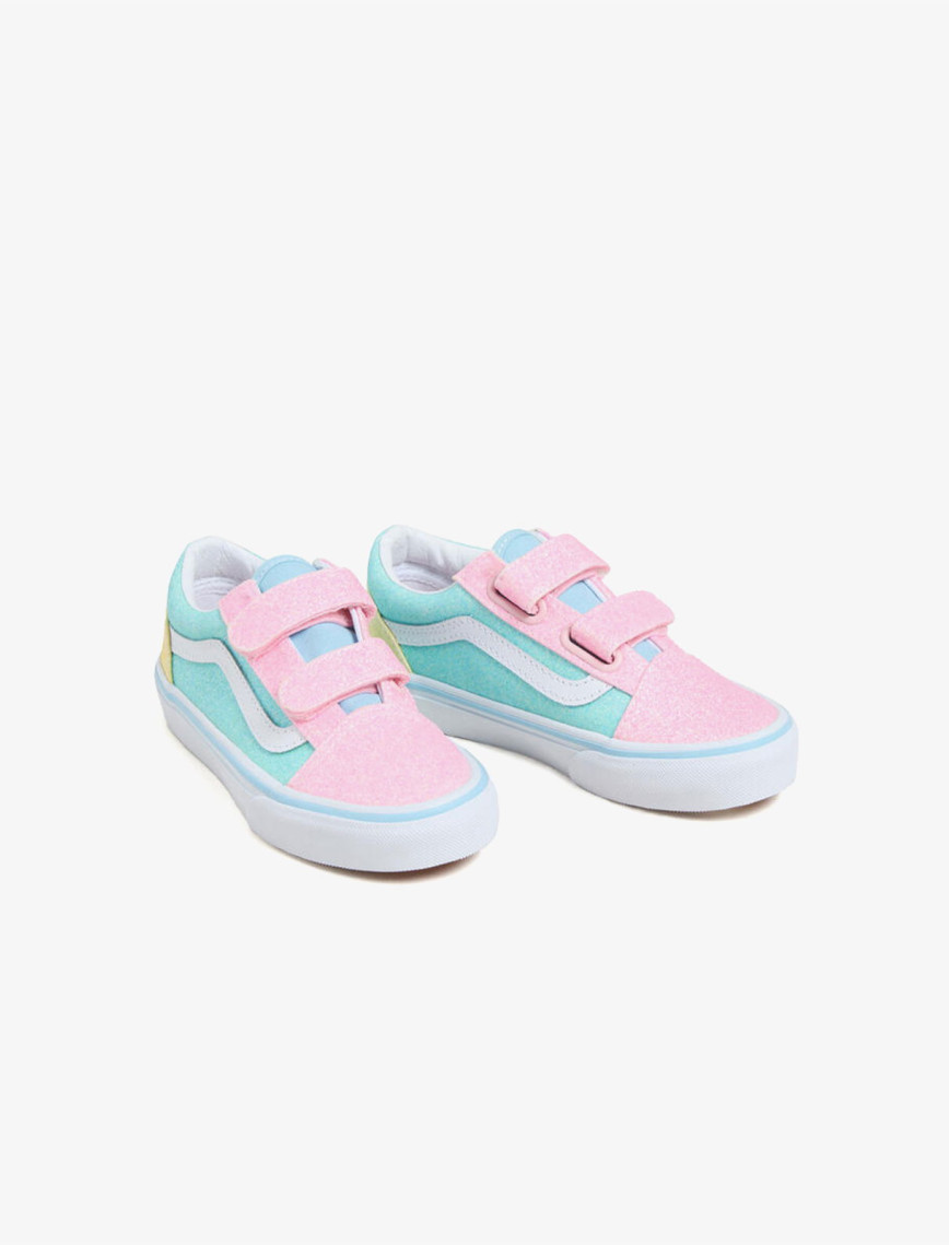 Vans Old Skool V Çocuk Renkli Sneaker Vans Old Skool V Çocuk Renkli Sneaker