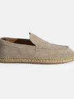 Erkek Bej Slip-On Süet Espadril Erkek Bej Slip-On Süet Espadril