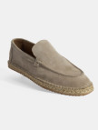 Erkek Bej Slip-On Süet Espadril Erkek Bej Slip-On Süet Espadril