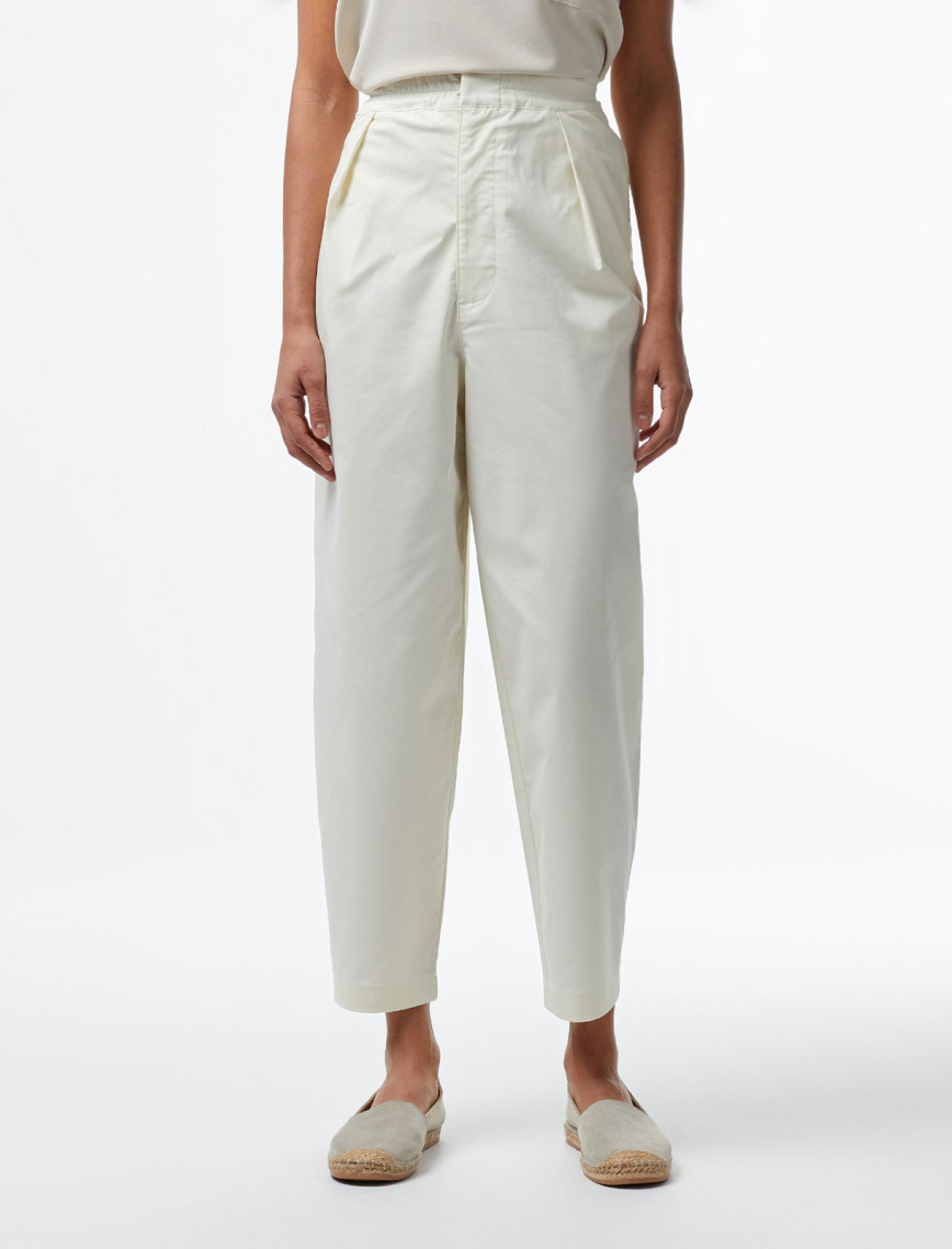 Nautica Kadın Krem Relaxed Fit Pantolon Nautica Kadın Krem Relaxed Fit Pantolon