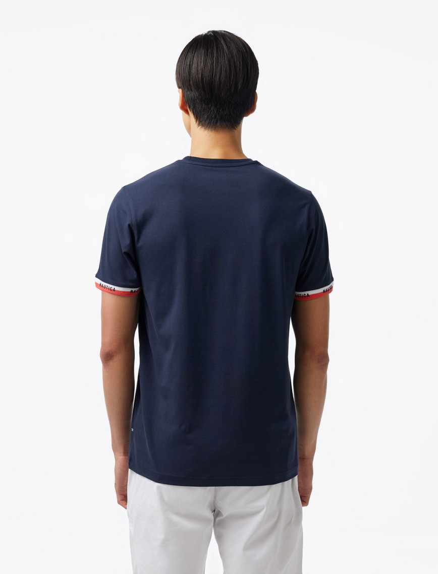Nautica Erkek Lacivert Regular Fit T-Shirt Nautica Erkek Lacivert Regular Fit T-Shirt