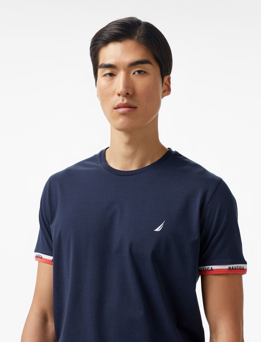 Nautica Erkek Lacivert Regular Fit T-Shirt Nautica Erkek Lacivert Regular Fit T-Shirt