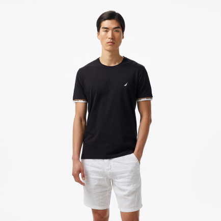 Nautica Erkek Siyah Regular Fit T-Shirt Nautica Erkek Siyah Regular Fit T-Shirt