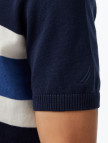 Nautica Erkek Lacivert Classic Fit Çizgili Triko Nautica Erkek Lacivert Classic Fit Çizgili Triko