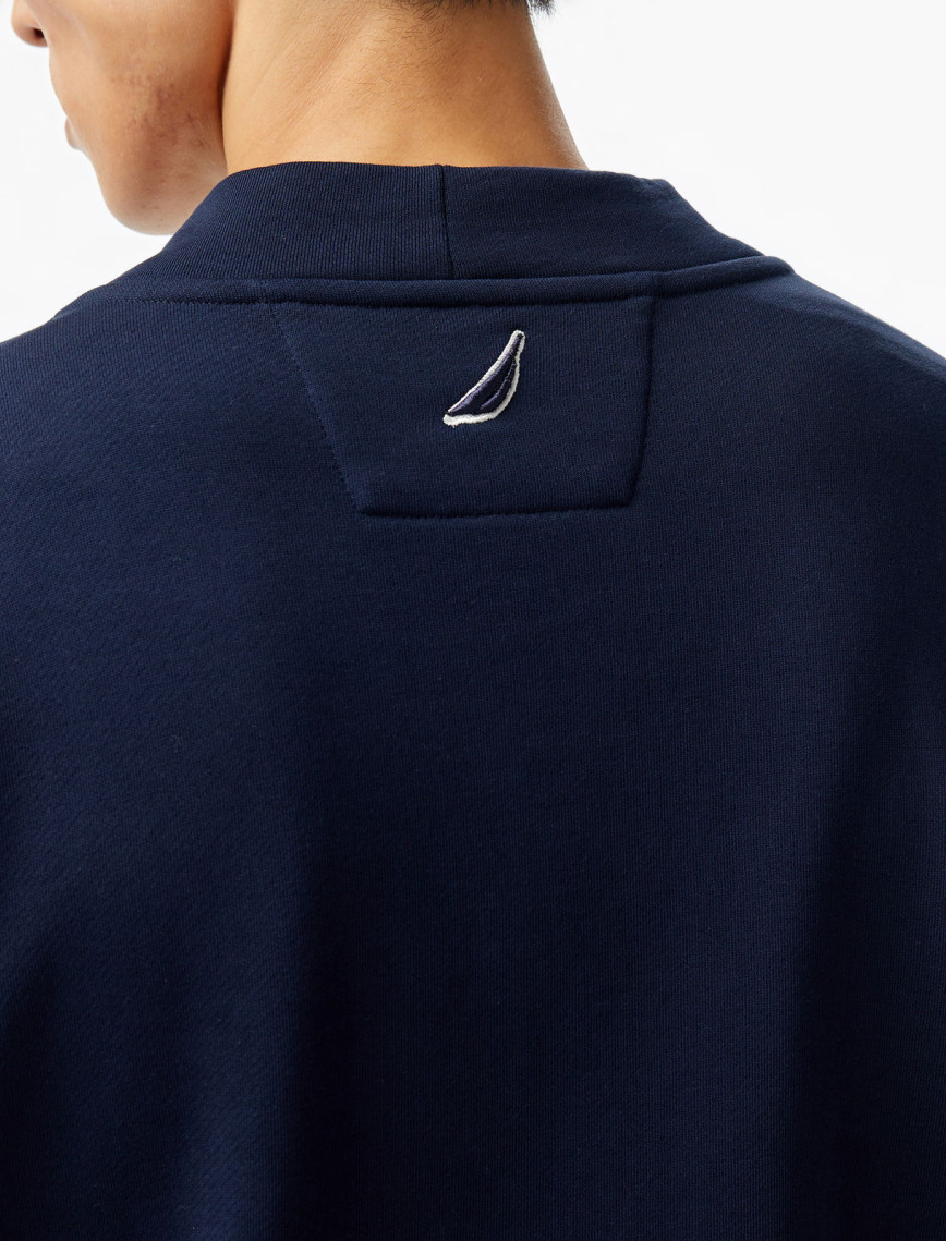 Nautica Erkek Lacivert Regular Fit V Yaka Sweatshirt Nautica Erkek Lacivert Regular Fit V Yaka Sweatshirt