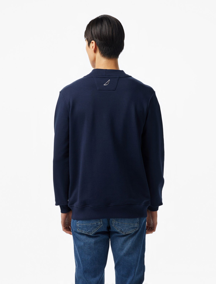 Nautica Erkek Lacivert Regular Fit V Yaka Sweatshirt Nautica Erkek Lacivert Regular Fit V Yaka Sweatshirt