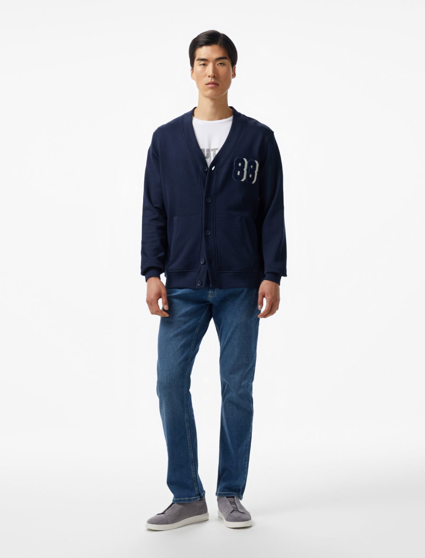 Nautica Erkek Lacivert Regular Fit V Yaka Sweatshirt Nautica Erkek Lacivert Regular Fit V Yaka Sweatshirt