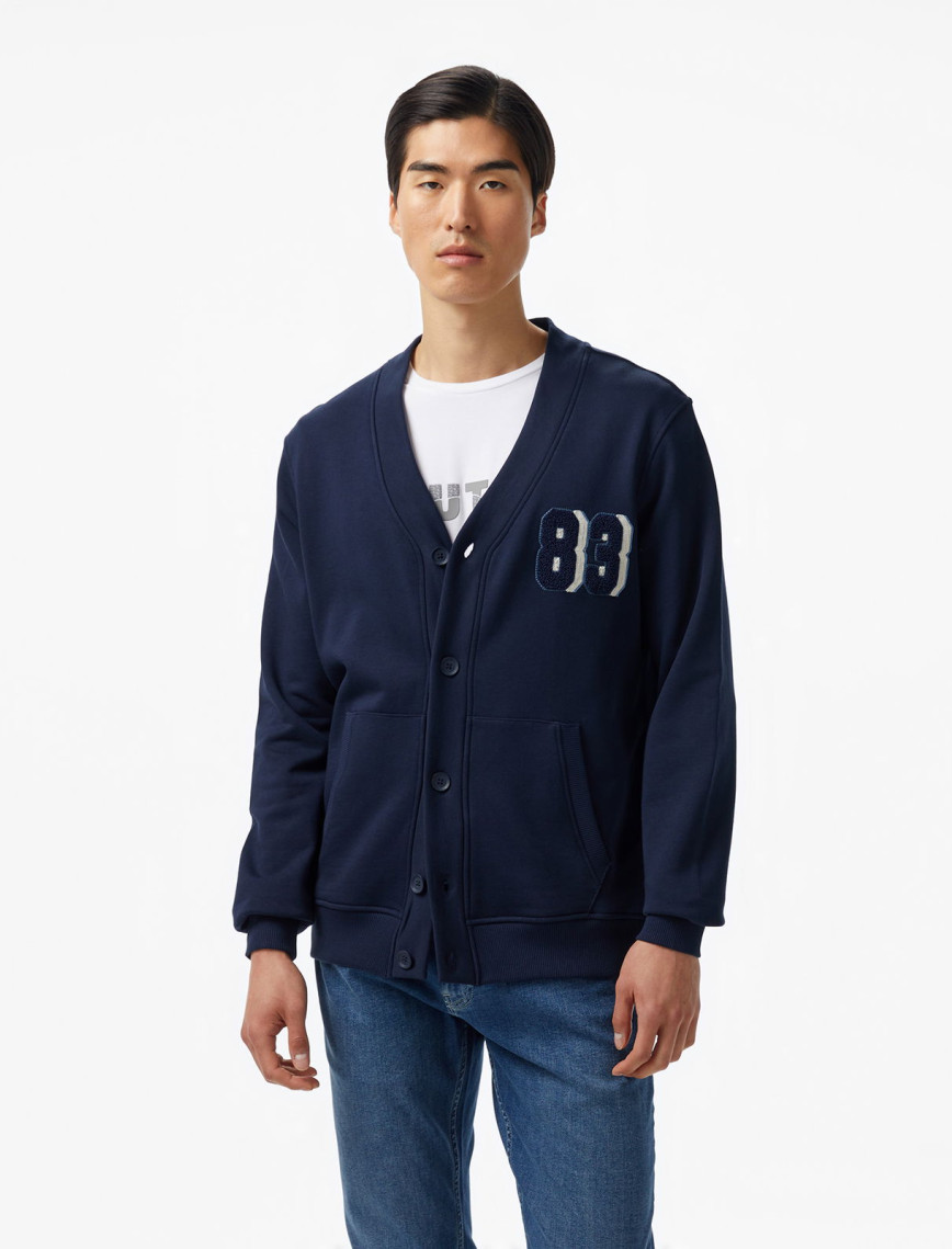Nautica Erkek Lacivert Regular Fit V Yaka Sweatshirt Nautica Erkek Lacivert Regular Fit V Yaka Sweatshirt