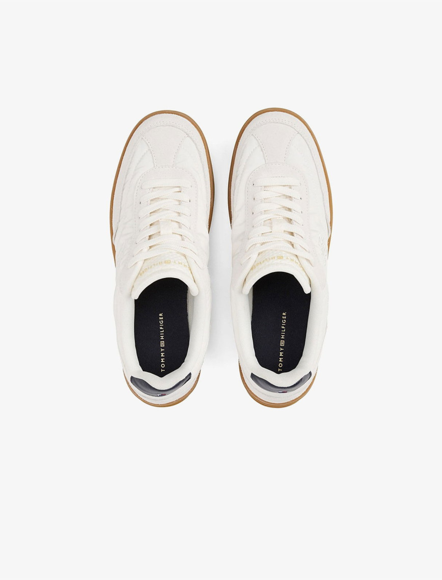 Tommy Hilfiger Heritage Unisex Beyaz Spor Ayakkabı Tommy Hilfiger Heritage Unisex Beyaz Spor Ayakkabı