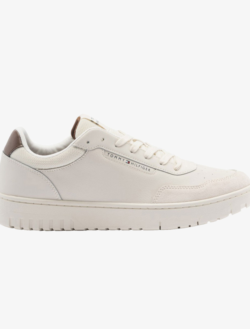 Tommy Hilfiger Deri Logolu Erkek Bej Spor Ayakkabı Tommy Hilfiger Deri Logolu Erkek Bej Spor Ayakkabı