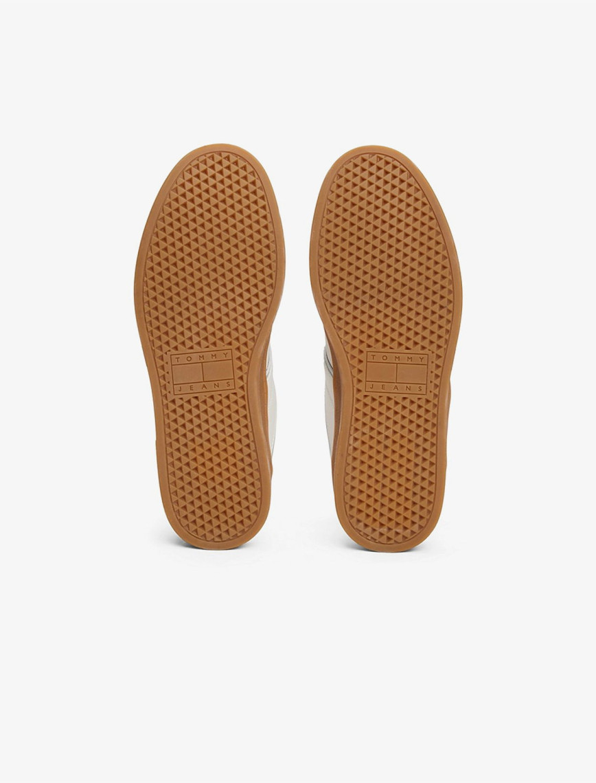 Tommy Hilfiger The Greenwich Metallic Kadın Gri Sneaker Tommy Hilfiger The Greenwich Metallic Kadın Gri Sneaker