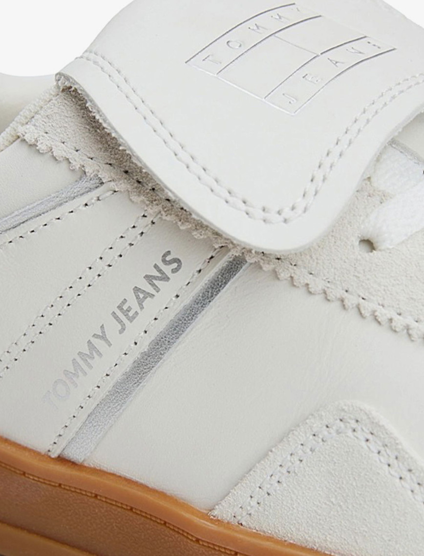 Tommy Hilfiger The Greenwich Metallic Kadın Gri Sneaker Tommy Hilfiger The Greenwich Metallic Kadın Gri Sneaker