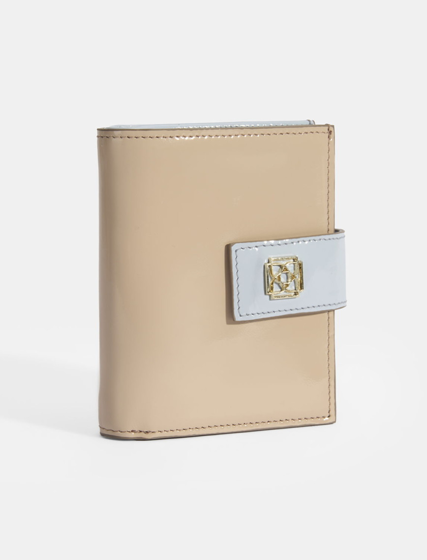 Kadın Ten / Mavi Deri Cüzdan Kadın Ten / Mavi Deri Cüzdan