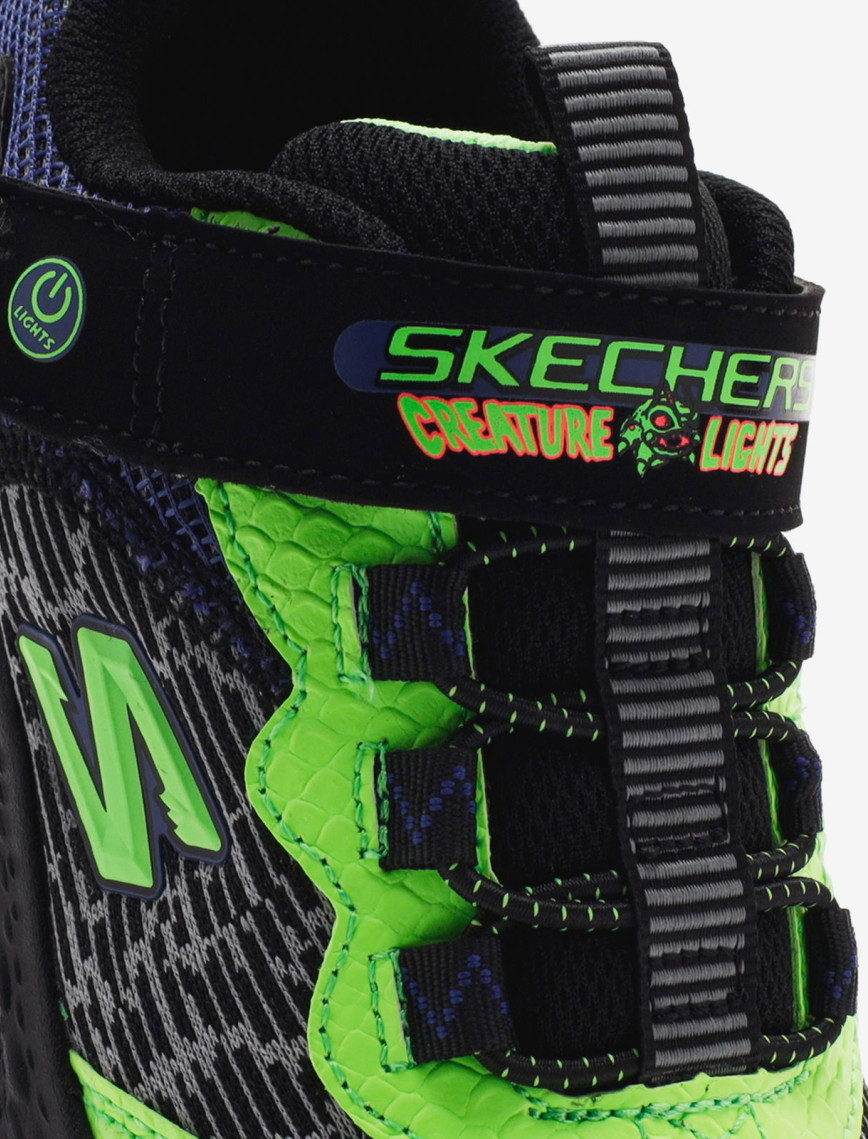 Skechers Creature Lights Çocuk Işıklı Siyah/Yeşil Spor Ayakkabı Skechers Creature Lights Çocuk Işıklı Siyah/Yeşil Spor Ayakkabı