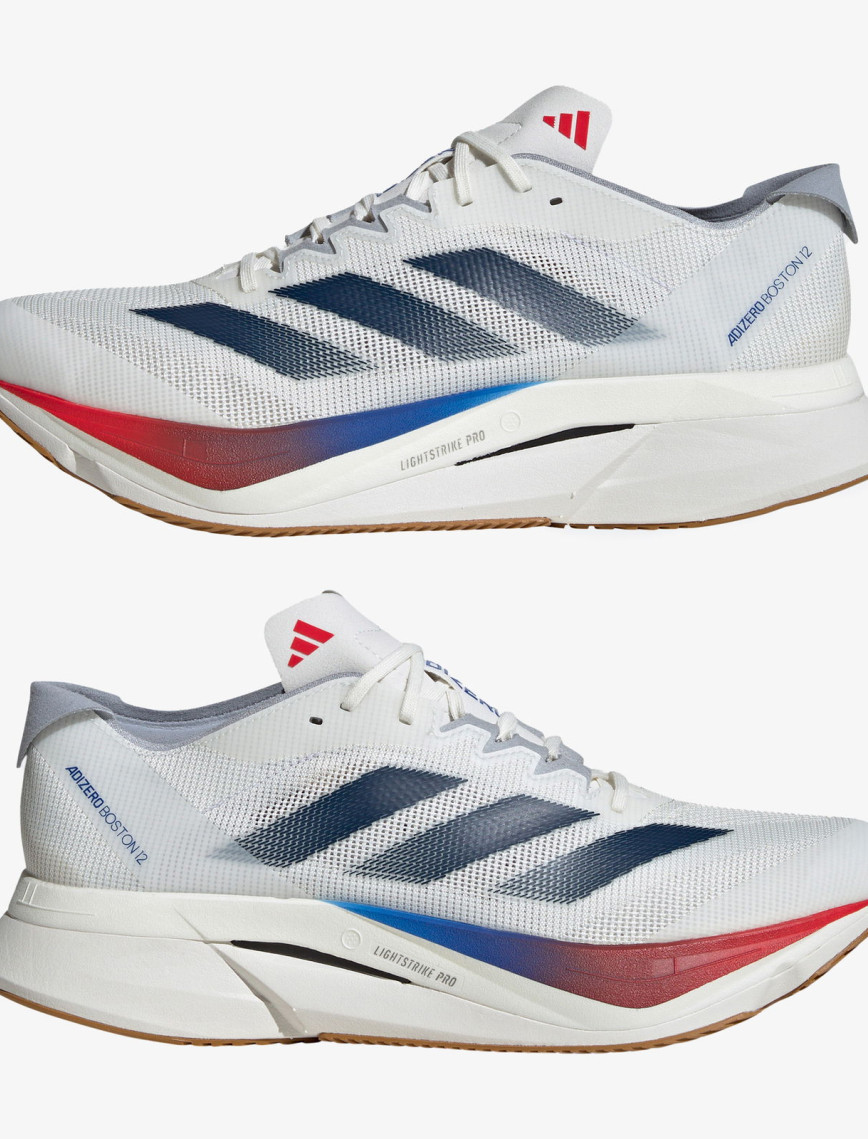 adidas Adizero Boston 12 Erkek Beyaz Koşu Ayakkabısı adidas Adizero Boston 12 Erkek Beyaz Koşu Ayakkabısı