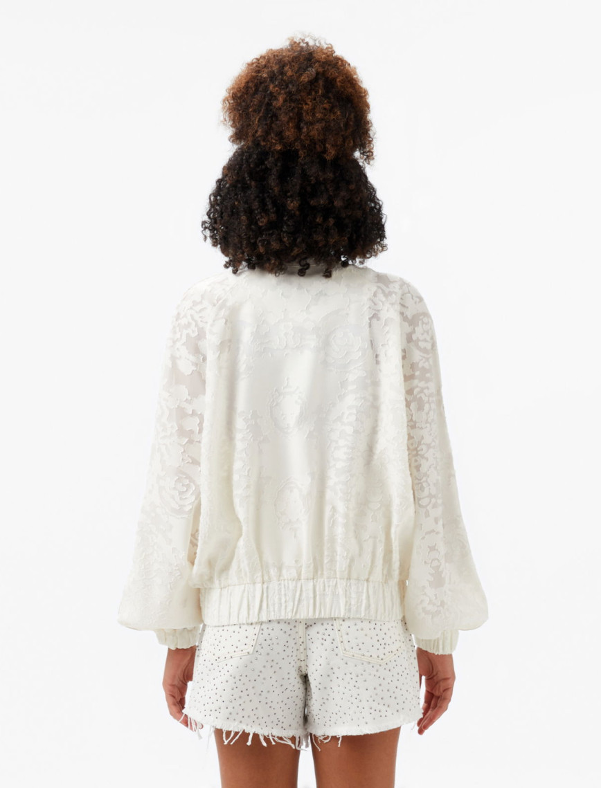 Les Benjamins 002 Kadın Beyaz Eşofman Üstü Les Benjamins 002 Kadın Beyaz Eşofman Üstü