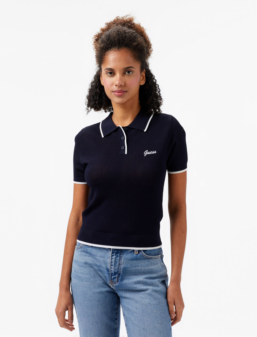 Guess Kadın Lacivert Polo Guess Kadın Lacivert Polo