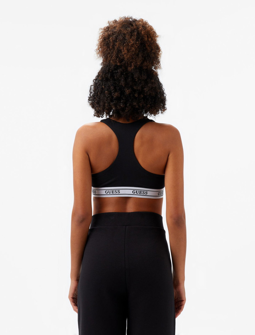 Guess New Aline Kadın Siyah Spor Sütyeni Guess New Aline Kadın Siyah Spor Sütyeni