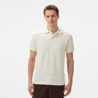 Nautica Erkek Ekru Slim Fit Polo Nautica Erkek Ekru Slim Fit Polo