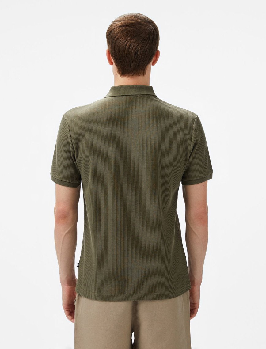 Nautica Erkek Yeşil Slim Fit Polo Nautica Erkek Yeşil Slim Fit Polo