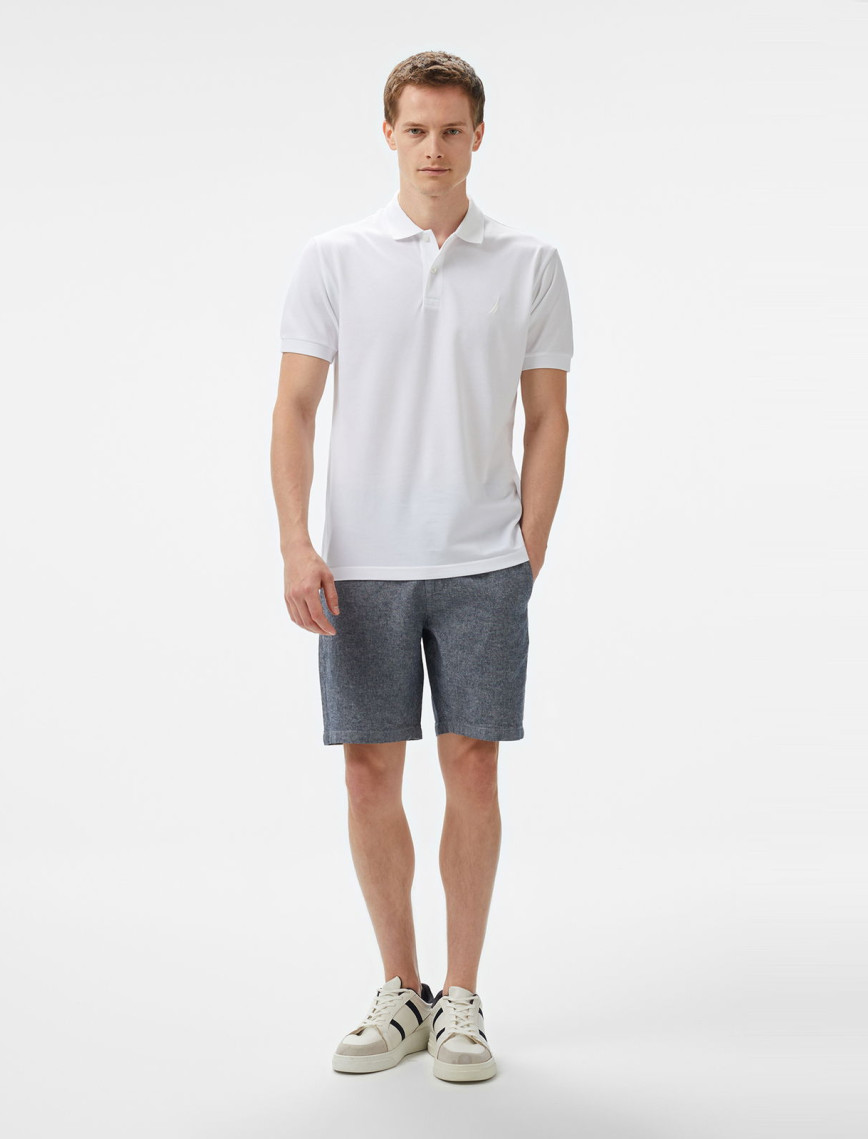 Nautica Erkek Beyaz Classic Fit Polo Yaka T-Shirt Nautica Erkek Beyaz Classic Fit Polo Yaka T-Shirt