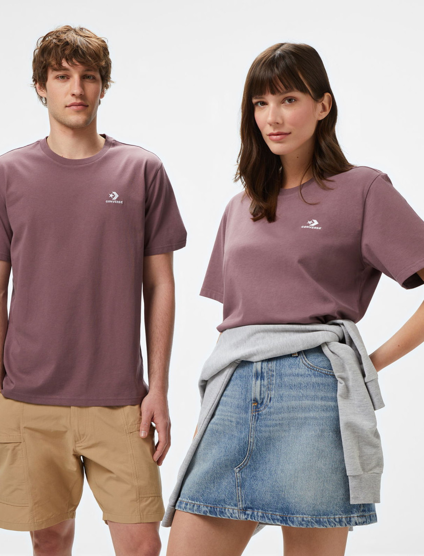 Converse Go-To Unisex Beyaz T-Shirt Converse Go-To Unisex Beyaz T-Shirt