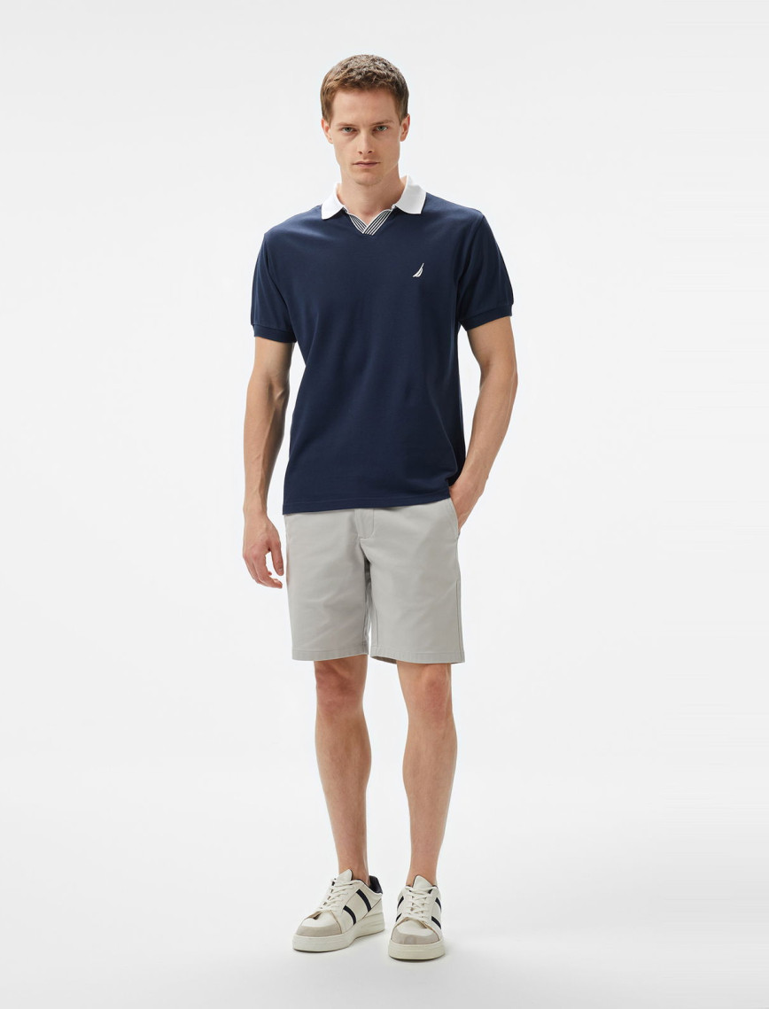 Nautica Erkek Lacivert Classic Fit Polo