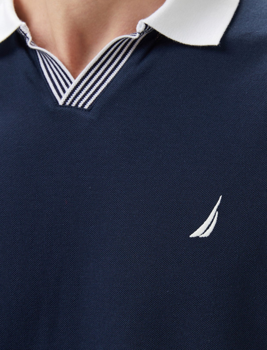 Nautica Erkek Lacivert Classic Fit Polo