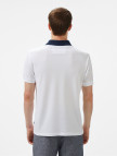 Nautica Erkek Beyaz Classic Fit Polo