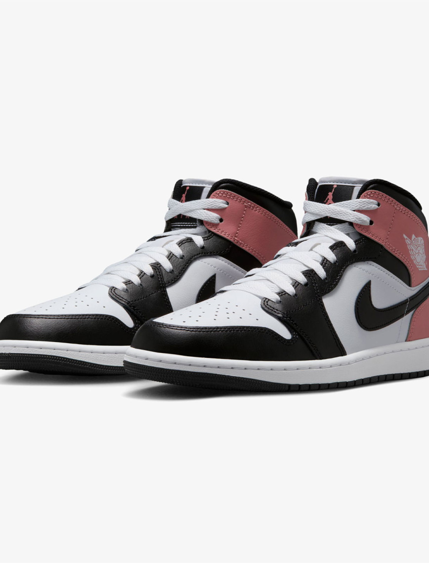 Jordan Air 1 Mid Erkek Beyaz Spor Ayakkabı