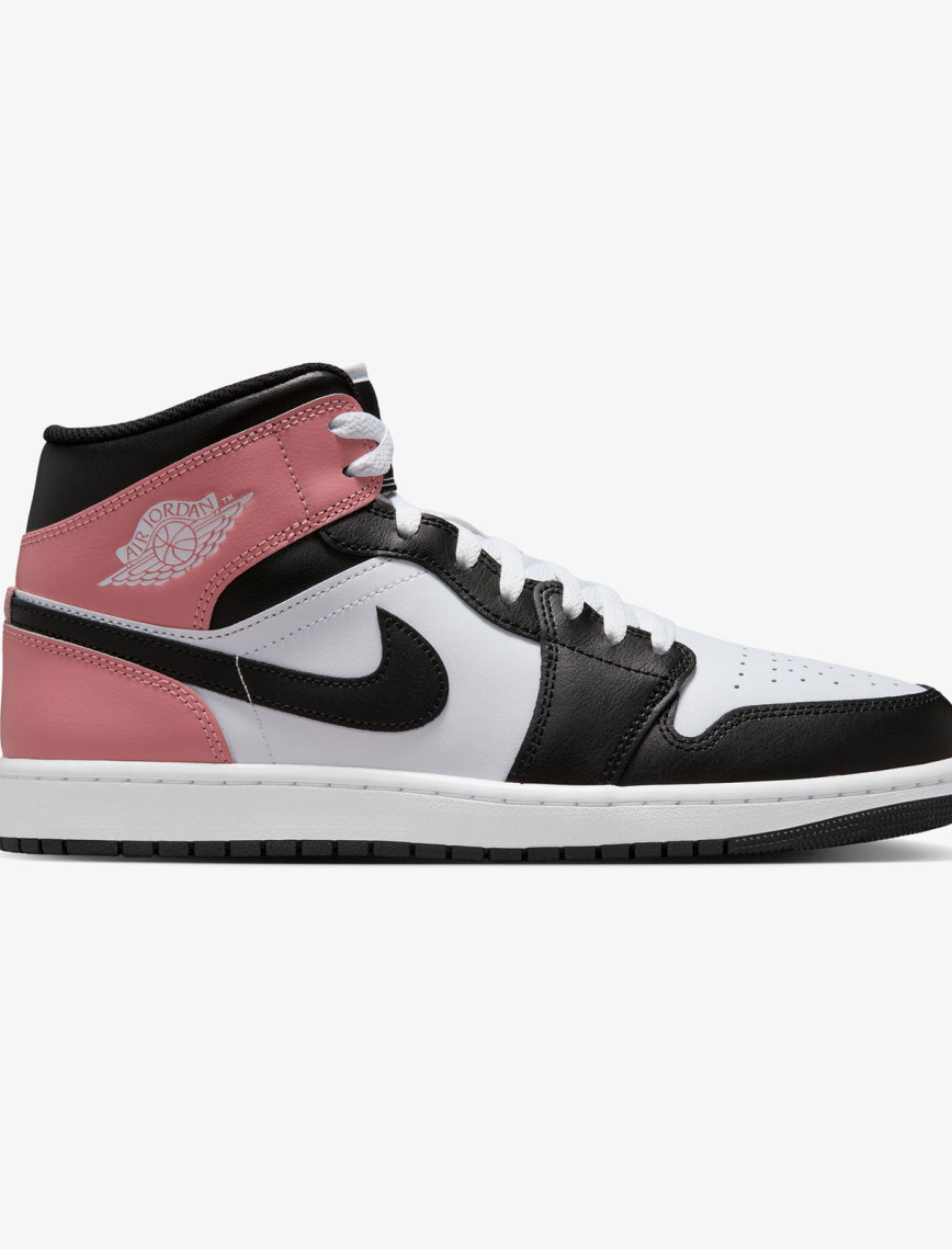 Jordan Air 1 Mid Erkek Beyaz Spor Ayakkabı