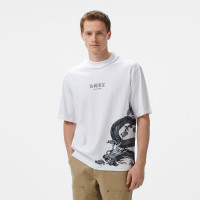 UNITED4 Erkek Beyaz T-Shirt UNITED4 Erkek Beyaz T-Shirt