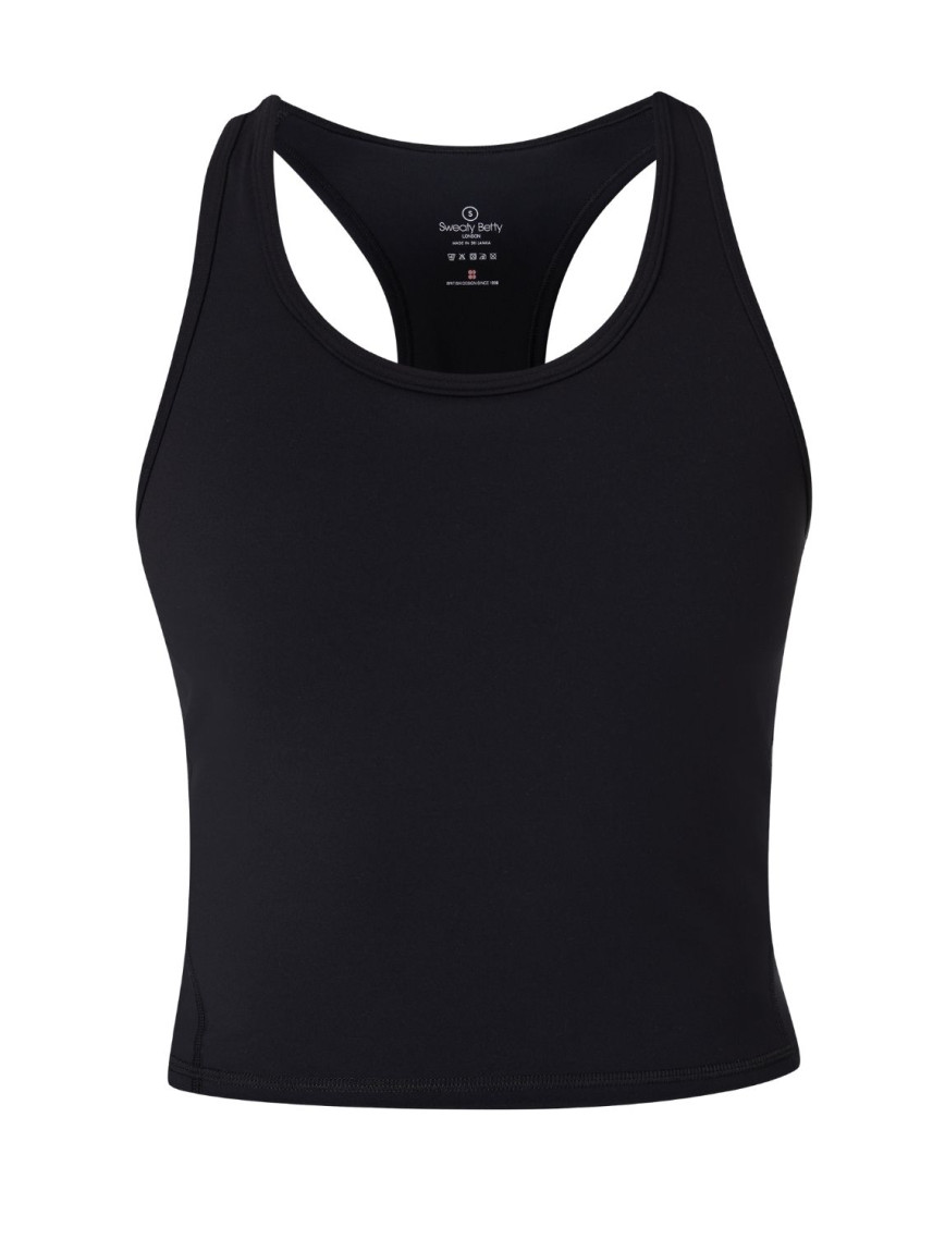 Sweaty Betty Power Medium Impact Crop Gym T Kadın Siyah Fitness Bra Sweaty Betty Power Medium Impact Crop Gym T Kadın Siyah Fitness Bra