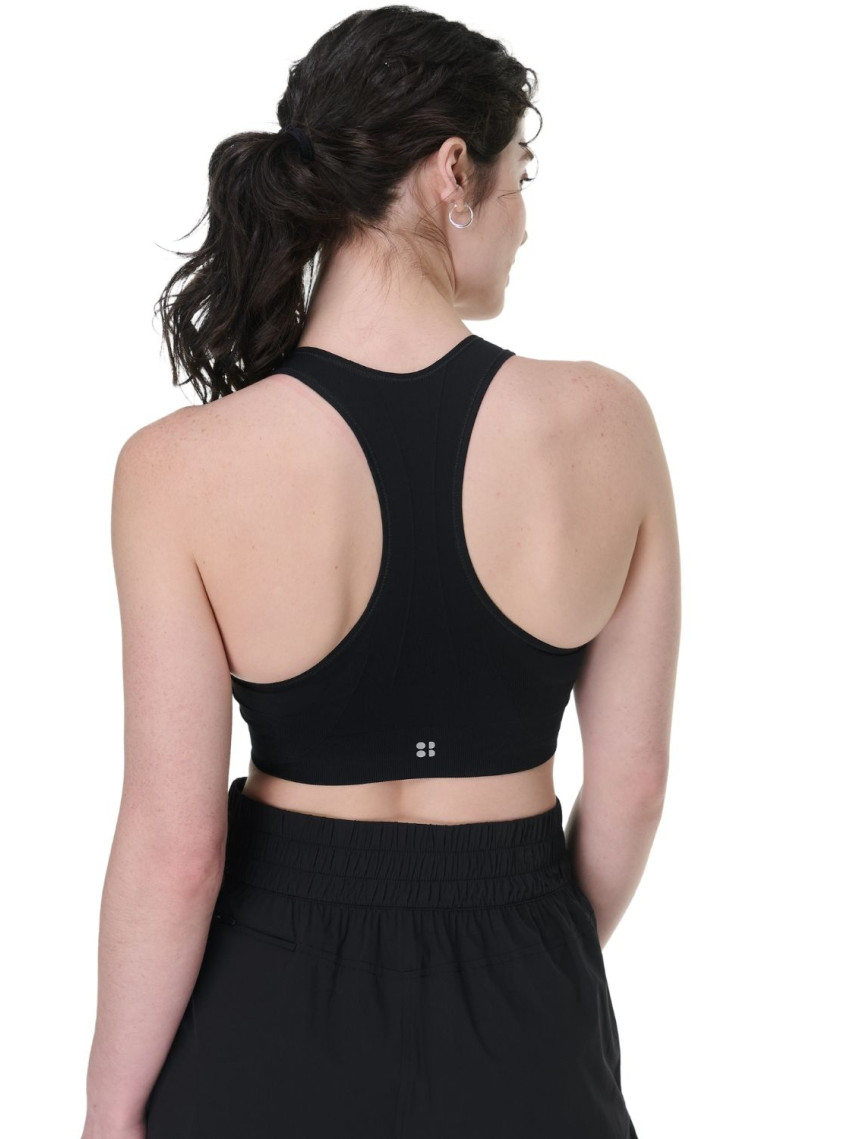 Sweaty Betty Stamina Seamless Sports Bra Kadın Kırmızı Fitness Bra