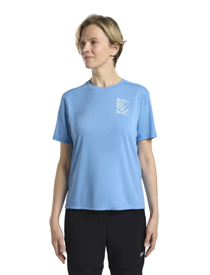 Jack Wolfskin Vonnan Graphic T Kadın Tişört Jack Wolfskin Vonnan Graphic T Kadın Tişört