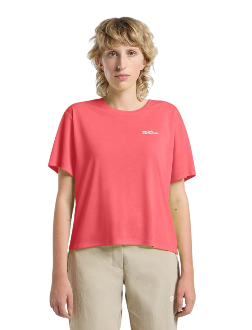 Jack Wolfskin Vonnan Crop T Kadın Tişört