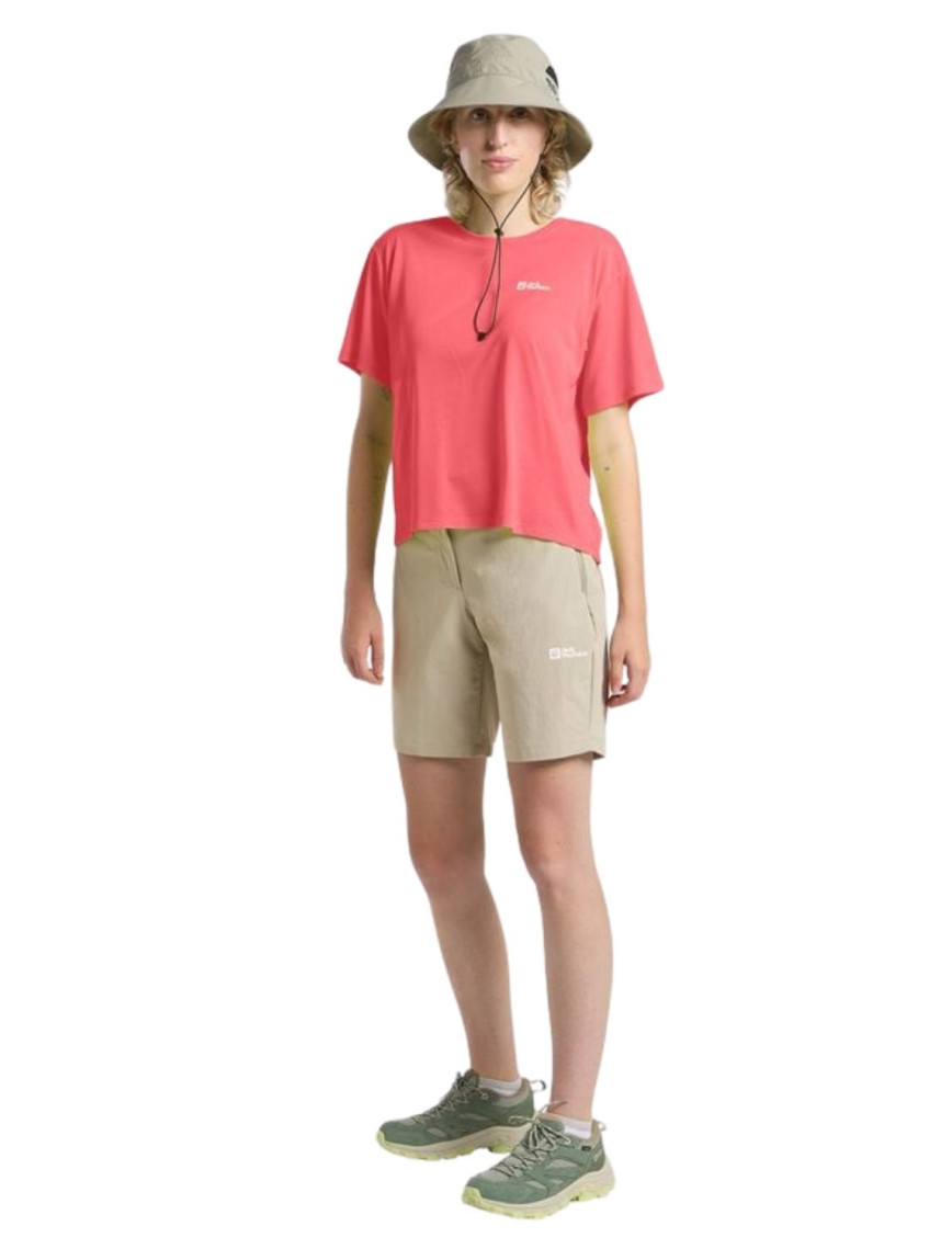 Jack Wolfskin Vonnan Crop T Kadın Tişört