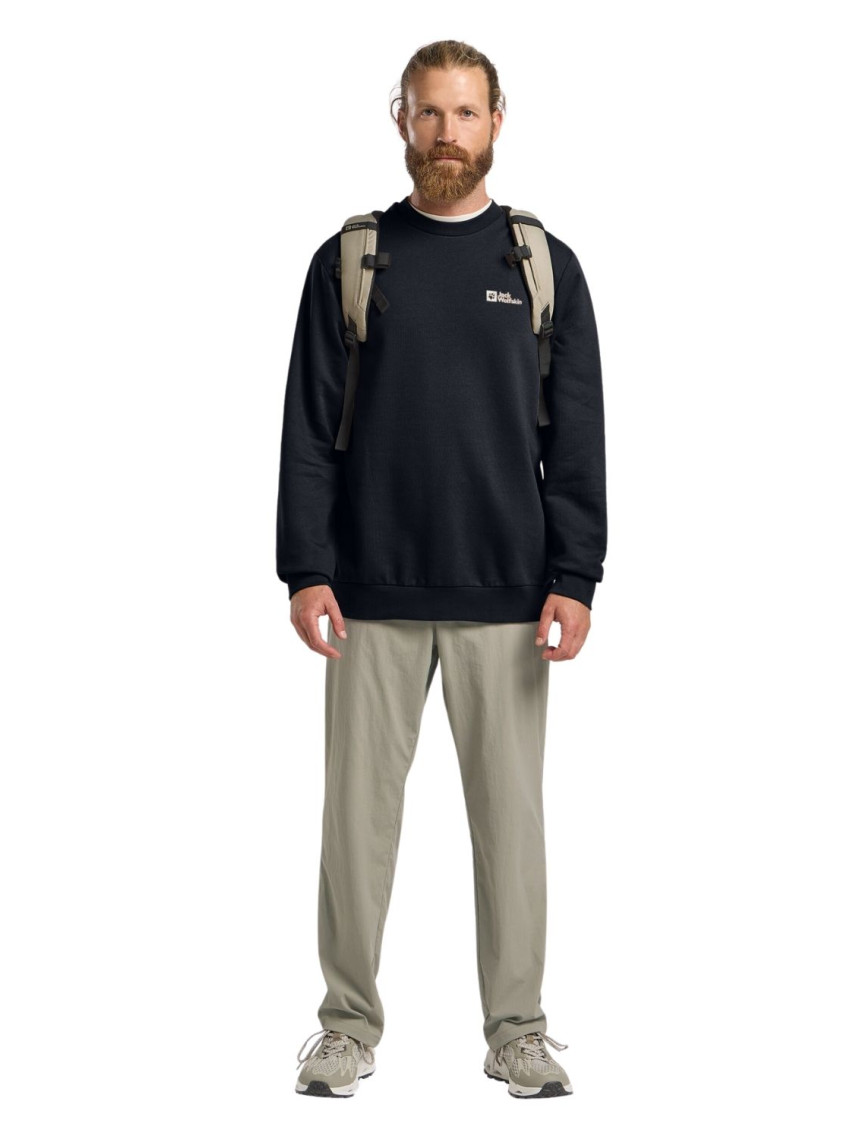 Jack Wolfskin Essential Crewneck Erkek Sweatshirt Jack Wolfskin Essential Crewneck Erkek Sweatshirt
