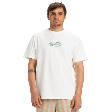 Quiksilver Nd Nature Magic Erkek Beyaz Tişört