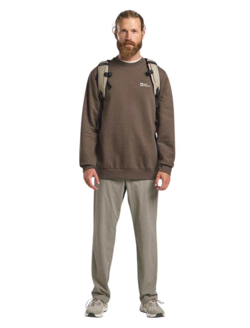 Jack Wolfskin Essential Crewneck Erkek Sweatshirt Jack Wolfskin Essential Crewneck Erkek Sweatshirt