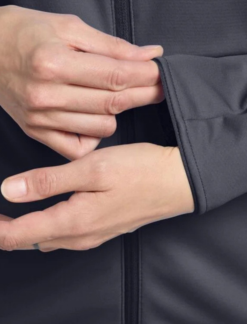 Jack Wolfskin Feldberg Hoody Kadın Mavi Softshell Jack Wolfskin Feldberg Hoody Kadın Mavi Softshell