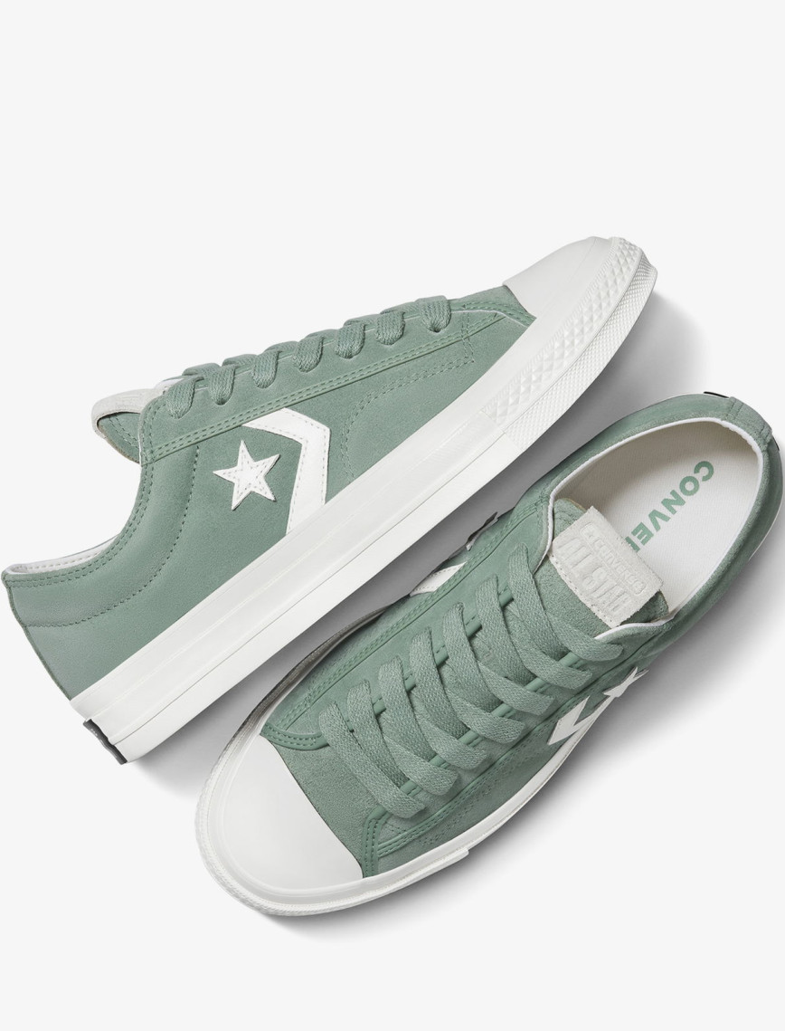 Converse Star Player 76 Suede Unisex Yeşil Sneaker