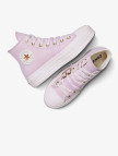 Converse Chuck Taylor All Star Lift Platform Buckle Kadın Pembe Sneaker Converse Chuck Taylor All Star Lift Platform Buckle Kadın Pembe Sneaker