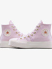 Converse Chuck Taylor All Star Lift Platform Buckle Kadın Pembe Sneaker Converse Chuck Taylor All Star Lift Platform Buckle Kadın Pembe Sneaker