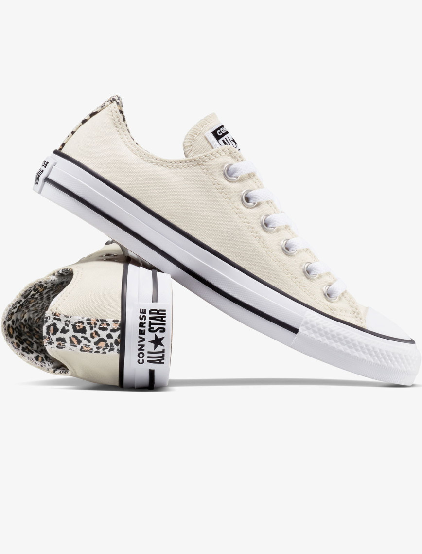 Converse Chuck Taylor All Star Leopard Unisex Krem Sneaker Converse Chuck Taylor All Star Leopard Unisex Krem Sneaker